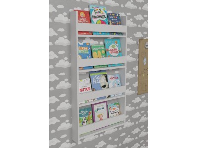 Етажерка за книги FD-MTSKBS (бяло)